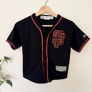 🖤🧡 San Francisco Giants Youth Jersey – Majestic Cool Base